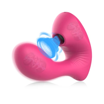 10 скоростной вибратор-присоска Секс-игрушка для женщин, Вибрирующий, выдувающий, сосущий сосок, Стимулятор клитора для пар женского пола Продукт