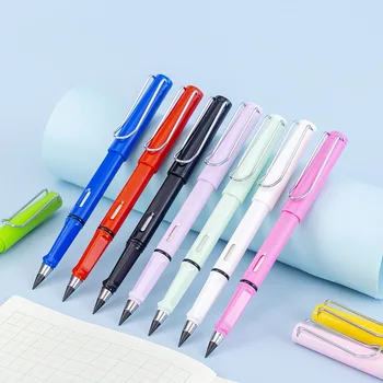 50 шт./лот вечный карандаш неограниченное писать не чернилами карандаши для письма канцелярские ручка школе 