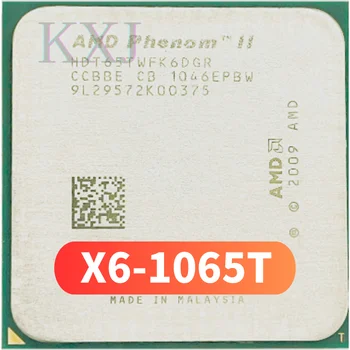 AMD Phenom II X6 1065T X6-1065T 1065 2.9G 95W Шестиядерный процессор HDT65TWFK6DGR Socket AM3
