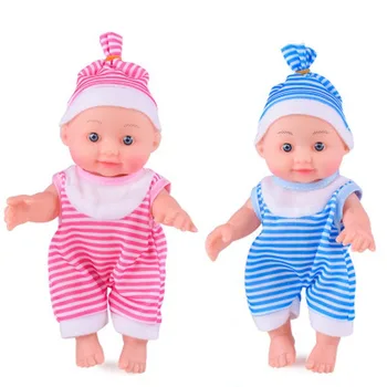 OCDAY Имитированная детская кукла из мягкой силиконовой ткани для перевязки Реалистичная кукла для новорожденных, игрушка для воспитания детей 1-3 лет, игрушки для девочек/мальчиков