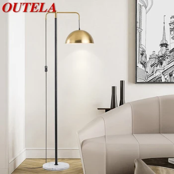 OUTELA Nordic Современный торшер Модное искусство Семейная гостиная Спальня Рядом с диваном Креативный светодиодный декоративный светильник