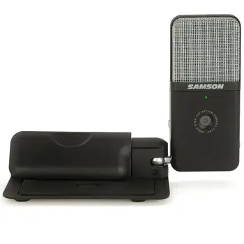 USB-конденсаторный микрофон Samson go mic video с несколькими узорами и уникальным складывающимся дизайном для профессиональной записи в любом месте