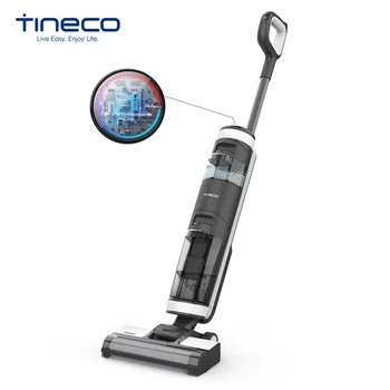 Беспроводной ручной пылесос для влажной и сухой уборки Tineco Floor one 2.0 LCD со шваброй