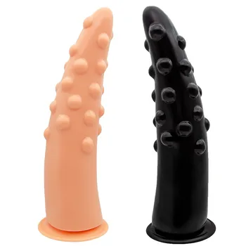 Большая анальная пробка в форме HOWOSEX с присоской, фаллоимитаторы с частицами-присосками, взводящий пенис кулак, секс-палочка для гей-мастурбации, точка G