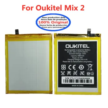 Высококачественный оригинальный аккумулятор емкостью 4080 мАч для телефона Oukitel Mix 2 Mix2 Bateria Запасные батареи В наличии Быстрая доставка