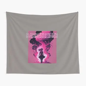 Гобелен Barbenheimer, Гобеленовый декор, Красивое настенное полотенце для йоги, одеяло, Декоративный коврик, Цветной Подвесной