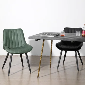 Дизайнерский Индивидуальный Кухонный обеденный стул Nordic Компьютерный стул для игр в спальне, кресло для гостиной, Роскошный шезлонг для офиса, садовая мебель BZ