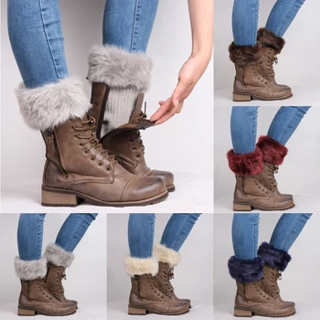 Женские зимние носки 1 пара Теплых носков с манжетами и ботинками для хранения бабушки Жены