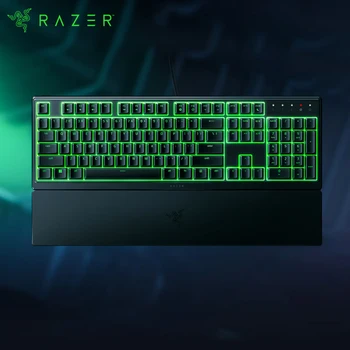 Игровая клавиатура Razer V3X 104 клавиши Проводная клавиатура Razer Chroma RGB USB 1000 Гц Механическая клавиатура со съемной подставкой для запястий