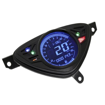 Измеритель скорости мотоцикла с цветным ЖК-дисплеем, датчик температуры масла, регулируемый одометр для Yamaha Mio