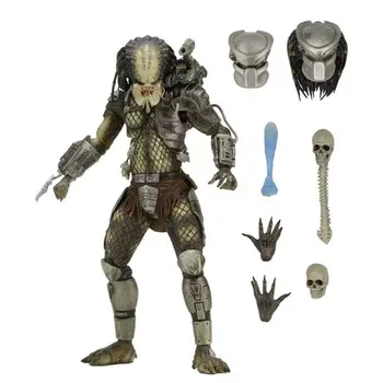 Коллекция подарков Bushhunt Runner Alien Wars Predator 5 Prey Шарнирные фигурки Высококачественная точечная модель игрушки Украшения для рабочего стола