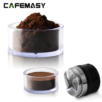 Кофейный инструмент Прозрачная 58-миллиметровая чаша для порошка, дозатор кофе, дозирующая чаша для порошка для наблюдения за утрамбовкой и распределением кофе