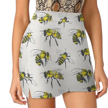Легкая брючная юбка Bees, летние наряды для женщин 2023, микро мини юбка extreme