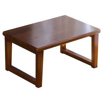 Маленький чайный столик с плавающим окном в японском стиле, столик татами из цельного дерева, креативный низкий столик, стол кан, домашнее хозяйство