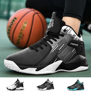 Мужская баскетбольная обувь Уличная спортивная обувь для баскетбола Дышащие нескользящие мужские баскетбольные кроссовки Тренировочная обувь