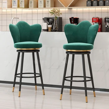 Современные обеденные стулья Nordic, кухонная мебель, подушка для спинки, стулья для гостиной, Дизайнерская мебель Cadeira De Jantar SY50DC