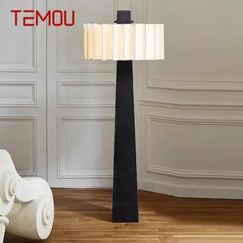 Современные торшеры TEMOU LED Nordic Fashion Простой дизайн, стоячий светильник для домашнего декора гостиной спальни