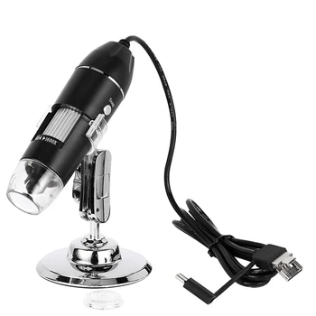 Цифровой микроскоп USB 1600X, совместимый с Window 7/8/10, ручной USB-микроскоп